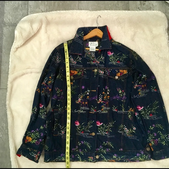 Quacker Factory Jean beautifully Embellished (L) - Picture 6 of 7